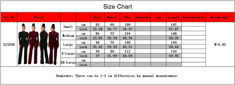 Dámske sexy dlhé rukávy, voľný overal s čipkou, elegantný stojatý golier, voľné kombinézy s čipkou a vínovo-bielymi nohavicami