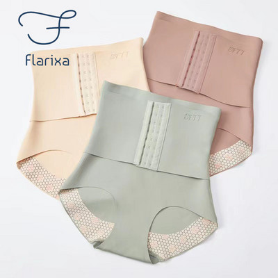 Flarixa 2 в 1 Hip Lift Плосък корем Дамски бикини Body Shapewear Дамски треньор с тънка талия Body Shaper Body Sculpting Corset