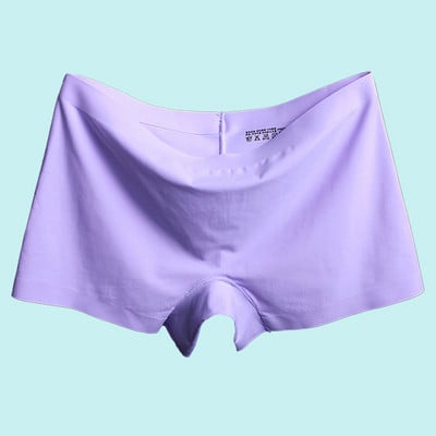 Dámske bavlnené boxerky Ice Silk bezšvové, bavlnené, v rozkroku, boxerky, nohavice Four Corners, proti vyprázdneniu, letné, tenké, strih