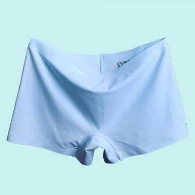 Dámske bavlnené boxerky Ice Silk bezšvové, bavlnené, v rozkroku, boxerky, nohavice Four Corners, proti vyprázdneniu, letné, tenké, strih