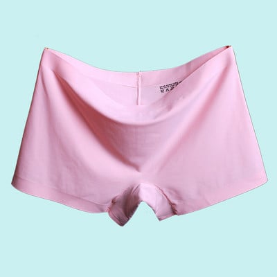 Dámske bavlnené boxerky Ice Silk bezšvové, bavlnené, v rozkroku, boxerky, nohavice Four Corners, proti vyprázdneniu, letné, tenké, strih