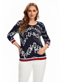 Dámske tričko pre väčšie veľkosti, jarná móda, elegantné tričko vhodné pre okrúhle ženy, bavlnený ležérny top