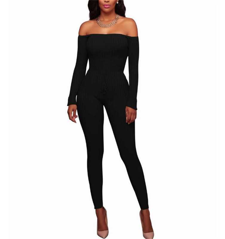 Módne sexy dámske nočné obchody s plochými nohavicami, overaly, pouličné trendy overaly s jarnou a jesennou vysokou elasticitou na ramenách