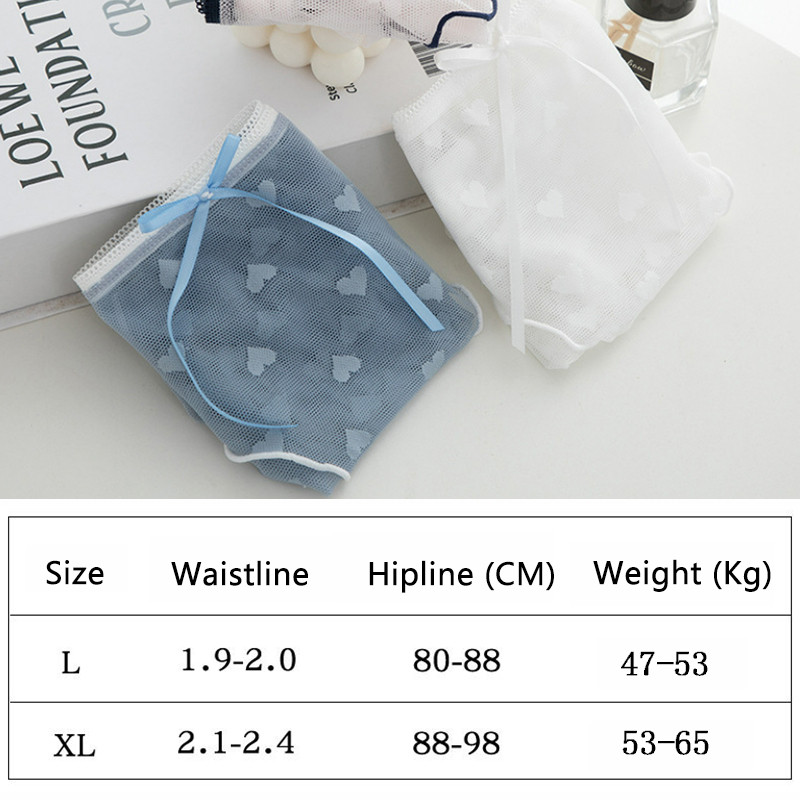 Žensko donje rublje s čipkom Prozirne seksi gaćice Temptation Gaćice niskog struka Vrpca L-XL uzorka Gaćice Ženske gaćice