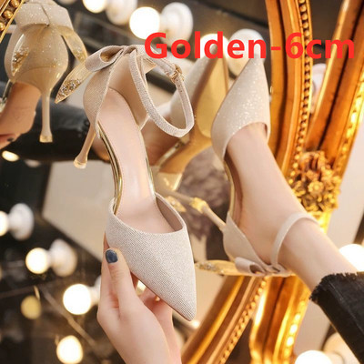 Marlisasa Femmes Hauts Talons Svadobné Sexy Vysoké podpätky Dámske Strieborné Párty Lodičky Dámske Zlaté Žiarivé Topánky F3220