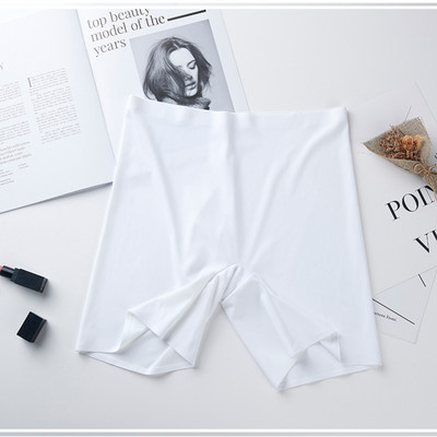 Nové letné tenké dámske bezpečnostné šortky veľkej veľkosti, ľadovo hodvábne, chladné, vysoko elastické, plus veľkosť, bezpečnostné nohavice, šortky pod sukňu