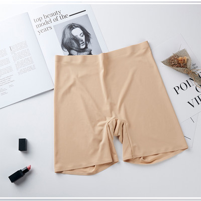 Nové letné tenké dámske bezpečnostné šortky veľkej veľkosti, ľadovo hodvábne, chladné, vysoko elastické, plus veľkosť, bezpečnostné nohavice, šortky pod sukňu