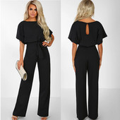 Moe naiste kombinesoon Elegantne pikk ühes tükis suvine pükskostüüm Vöö Klubirõivad Kombinesoonid Naiste mood vabaajarõivad Rompery2k