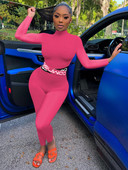 Športové oblečenie Bodycon Rompers Dámske overaly s dlhým rukávom Overal Jednodielny outfit Overaly Streetwear Fitness Overaly 2023