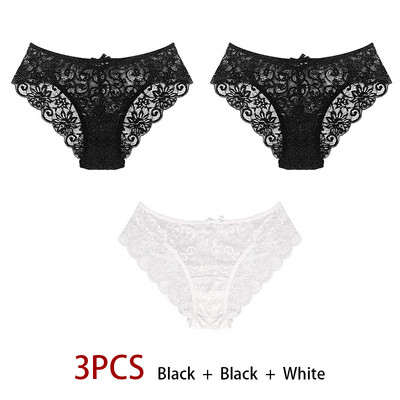 Dámske sexy nohavičky s výšivkou, priehľadné spodné prádlo, pohodlné nohavičky s nízkym pásom, vykladané spodné prádlo, tanga