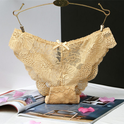 SML Super seksi ženske gaćice Čipkaste tange Donje rublje Niski struk Prozračne gaćice Gaćice Tange Tangas