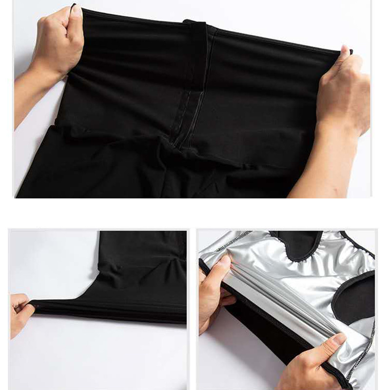 Sviedru pirts bikses Body Shaper Šorti Svara zudums Novājēšanu Formēšanas apģērbs Sieviešu vidukļa trenažieris Vēders Karsts Termo Sviedri legingi Fitness