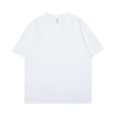 KANNISAK Dámske tričká s dlhým rukávom, kvalitné 100% bavlnené ležérne tričko Harajuku, jednofarebné, s výstrihom do O-neck, nadrozmerné, pre páry, základné tričko