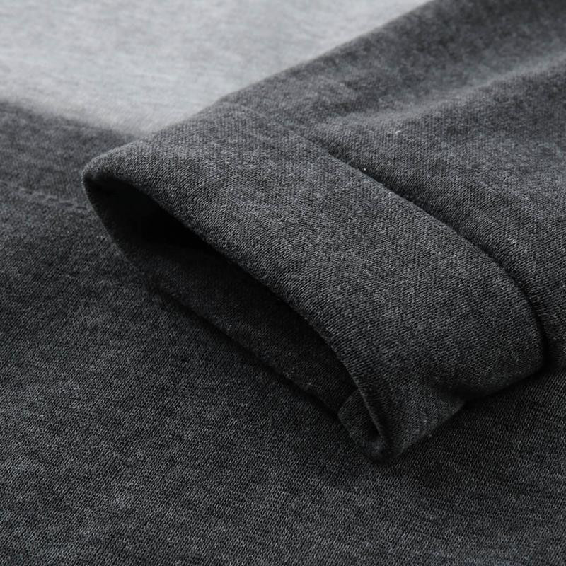 Ženska trenirka Patchwork Hoodies + Trenirka Komplet od 2 dijela Jesen Zima Moda od flisa Uobičajena ulična odjeća Ženski pulover