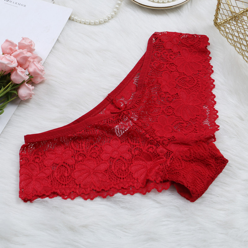 Ženske gaćice Seksi čipkano donje rublje Udobne ženske gaćice Modne ženske gaćice s cvjetnim mašnama Visokokvalitetne gaćice Donje rublje