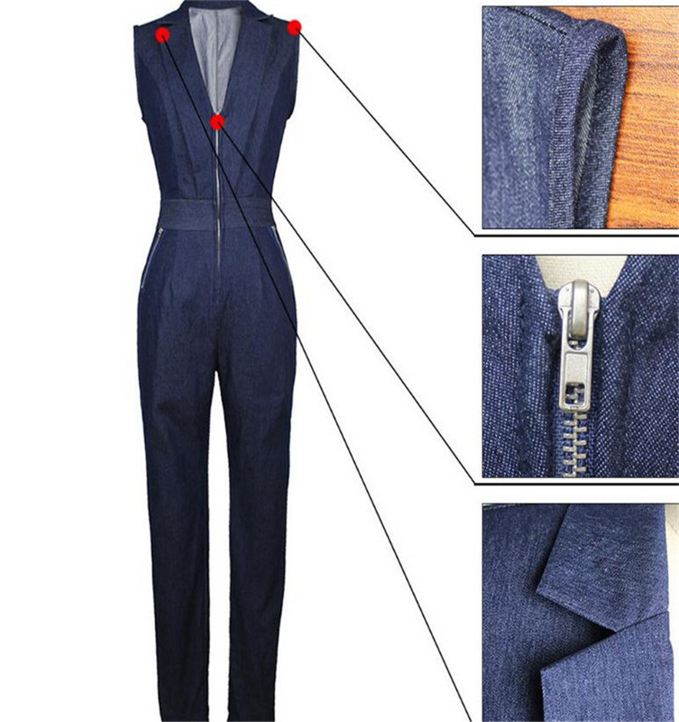 Traperice bez rukava Kombinezon hlače s patentnim zatvaračem Europska i američka ženska moda Kombinezon hlače za slobodno vrijeme Proljeće XL