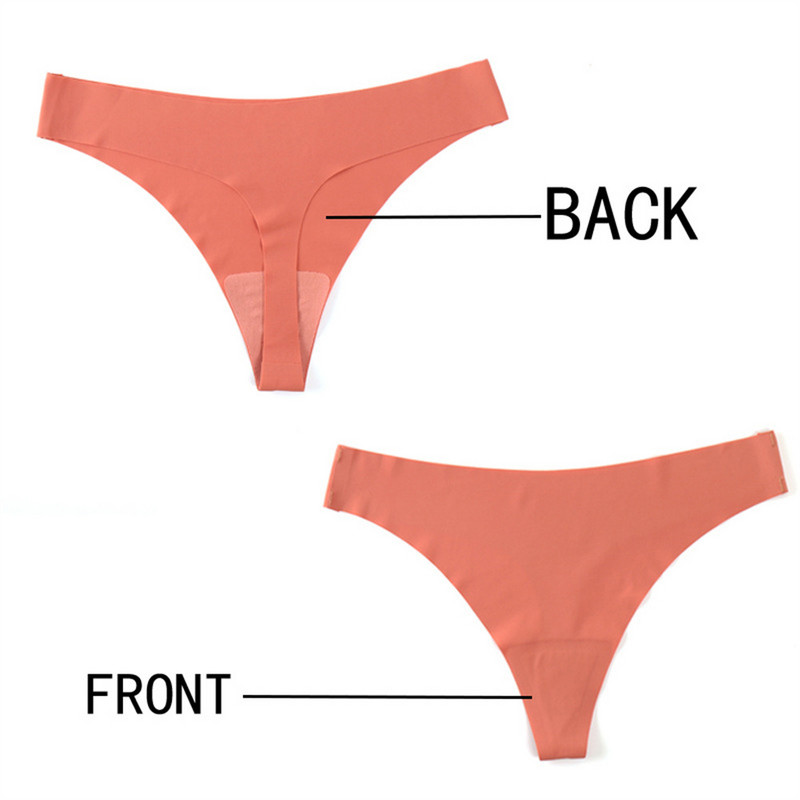 3 buc. Chiloți ultra-subțiri pentru dama G String Sexy tanga slip, fără sudură, culoare solidă, lenjerie de corp pentru femei, chiloți pentru fete, tanga de damă