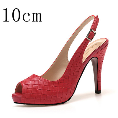 Pompe de damă cu tocuri înalte pentru femei, cu vârf deschis, rochie de petrecere cu platformă, sandale de lux, pantofi 2021, vară, toamnă, mari, plus, 43