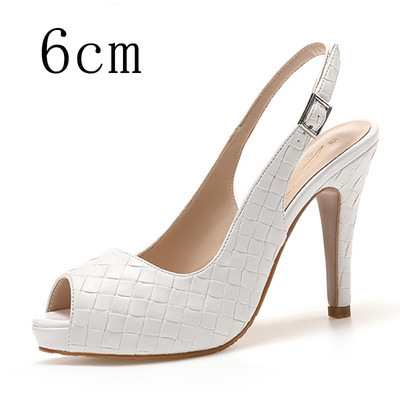 Pompe de damă cu tocuri înalte pentru femei, cu vârf deschis, rochie de petrecere cu platformă, sandale de lux, pantofi 2021, vară, toamnă, mari, plus, 43