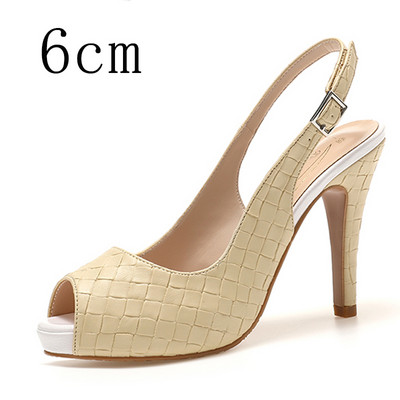 Pompe de damă cu tocuri înalte pentru femei, cu vârf deschis, rochie de petrecere cu platformă, sandale de lux, pantofi 2021, vară, toamnă, mari, plus, 43