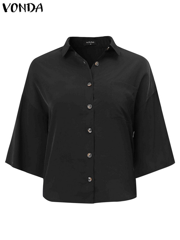 Proljetni kompleti hlača 2023. Ženske ležerne majice s 3/4 rukavima visokog struka, labava odijela s hlačama širokih nogavica Modni kompleti koji se podudaraju za zabave, oversize