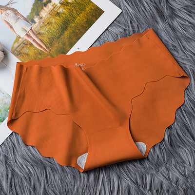 Dámske bezšvové spodné prádlo BZEL, sexy, s nízkym pásom, volánikové nohavičky, športové, priedušné, útulné, mäkké a pohodlné nohavičky