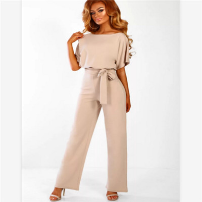 Dámsky overal AisiyiFushi, plus veľkosť, kórejský overal, sexy, ružový, body s krátkym rukávom, vysoký pás, ležérny, žena