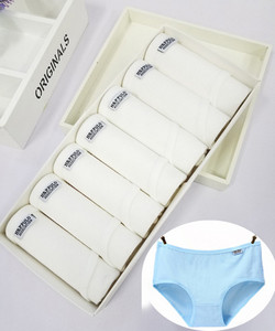 7 kom donjeg rublja Ženske gaćice veće veličine Djevojačke gaćice Seksi donje rublje Calcinha Pamučne kratke hlače Donje gaće Jednobojne gaćice Cueca Intimates