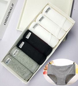7 kom donjeg rublja Ženske gaćice veće veličine Djevojačke gaćice Seksi donje rublje Calcinha Pamučne kratke hlače Donje gaće Jednobojne gaćice Cueca Intimates