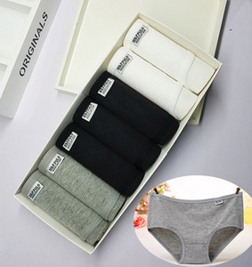 7 kom donjeg rublja Ženske gaćice veće veličine Djevojačke gaćice Seksi donje rublje Calcinha Pamučne kratke hlače Donje gaće Jednobojne gaćice Cueca Intimates