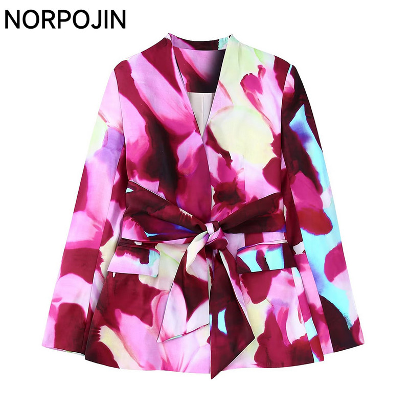 2022. Novi blejzer sa satenskom teksturom i duge hlače za žene Chic Lady 2022. Modni komplet hlača sako Y2K Top i hlače