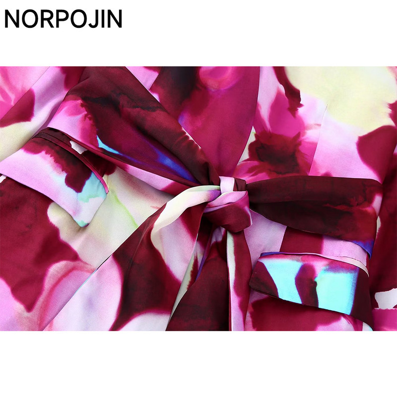 2022. Novi blejzer sa satenskom teksturom i duge hlače za žene Chic Lady 2022. Modni komplet hlača sako Y2K Top i hlače