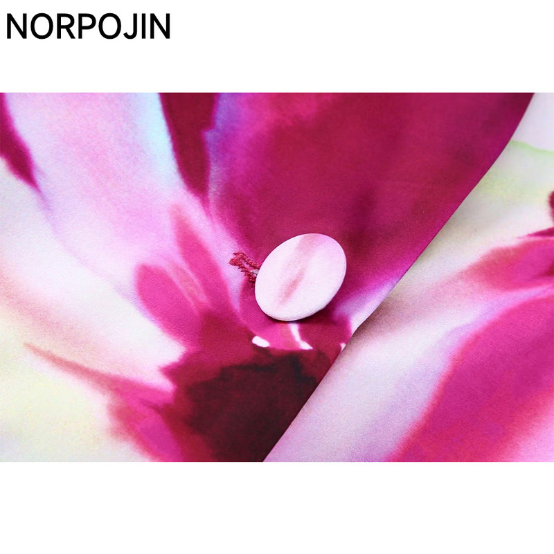 2022. Novi blejzer sa satenskom teksturom i duge hlače za žene Chic Lady 2022. Modni komplet hlača sako Y2K Top i hlače