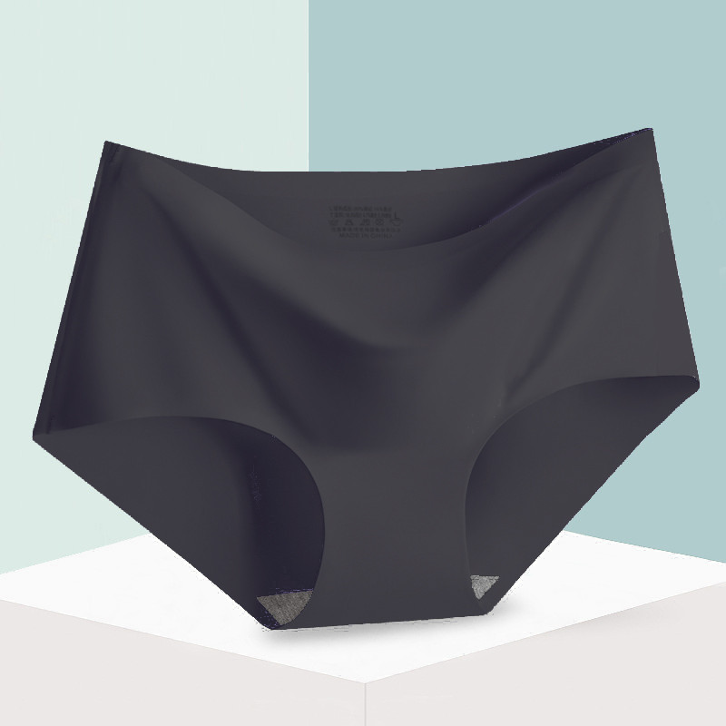 Giczi Slip Mărime Mare XXXL Chiloți Femei Lenjerie de corp fără cusături Lenjerie de lenjerie Plus Size Chiloți din mătase solidă de gheață Femei 4XL