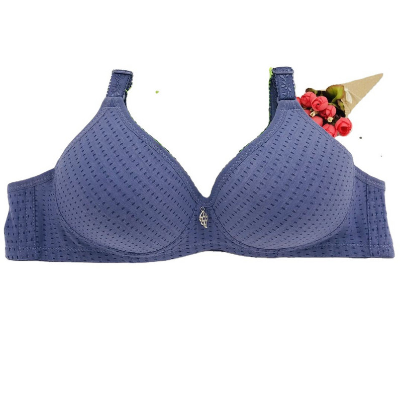 Veliki pamučni mamin čelični grudnjak bez rubova Bamboo Charcoal srednje i starije dobi Tanki pamučni grudnjak Grudnjak veće veličine