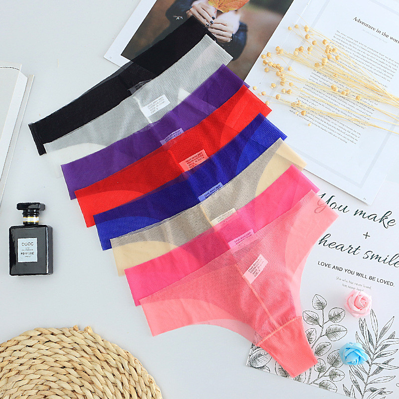 Sexy dámske nohavičky, spodná bielizeň, tangá, čipkované spodné prádlo, dámske tangá, priehľadné nohavičky