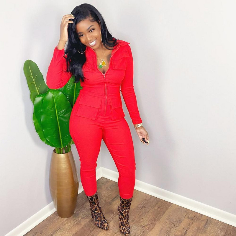 Hot Populare femei Salopetă Skinny Solid Color Salopete Doamnelor Sporty Sexy Body Mujer