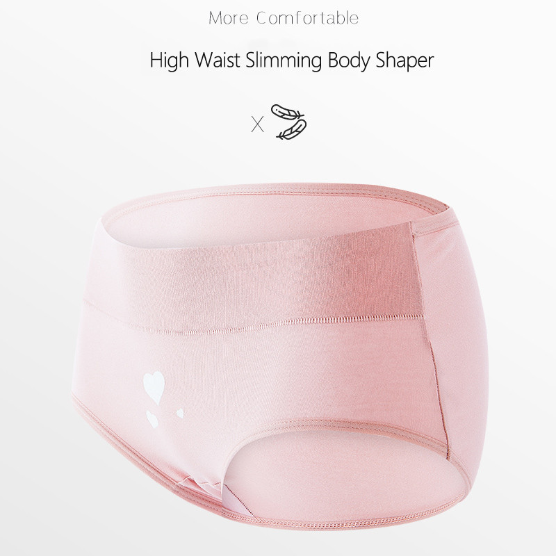 4Pcs plus veličina M-5XL gaćice Ženske pamučne donje rublje visokog struka Bešavne gaćice za djevojke Seksi žensko donje rublje koje diše