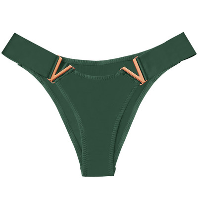 Módne sexy bezšvové dámske nohavičky s nízkym pásom, tangá v tvare V, kovové dekoračné nohavičky, bikiny, nohavičky s vysokým pásom, dámske spodné prádlo