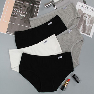 5 ks/sada jednofarebných nohavičiek pre ženy, dievčenské slipy, bavlnené veľké veľkosti, sexy spodná bielizeň, nohavičky, intímne dámske spodné prádlo