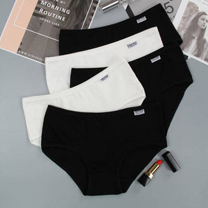 5 ks/sada jednofarebných nohavičiek pre ženy, dievčenské slipy, bavlnené veľké veľkosti, sexy spodná bielizeň, nohavičky, intímne dámske spodné prádlo