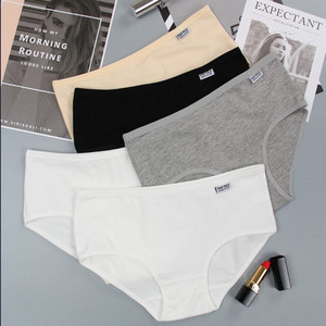 5 ks/sada jednofarebných nohavičiek pre ženy, dievčenské slipy, bavlnené veľké veľkosti, sexy spodná bielizeň, nohavičky, intímne dámske spodné prádlo