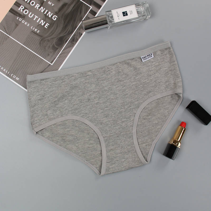 5 ks/sada jednofarebných nohavičiek pre ženy, dievčenské slipy, bavlnené veľké veľkosti, sexy spodná bielizeň, nohavičky, intímne dámske spodné prádlo