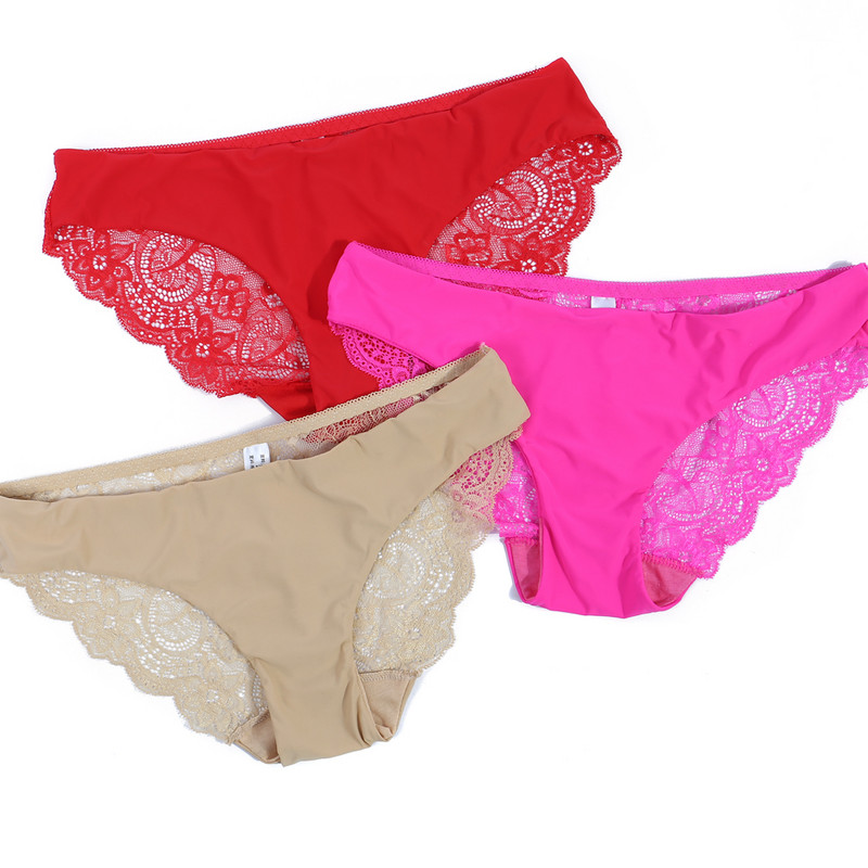 Seksi čipkaste gaćice Žensko pamučno donje rublje Bešavne slatke meke udobnosti donje rublje Modne ženske gaćice