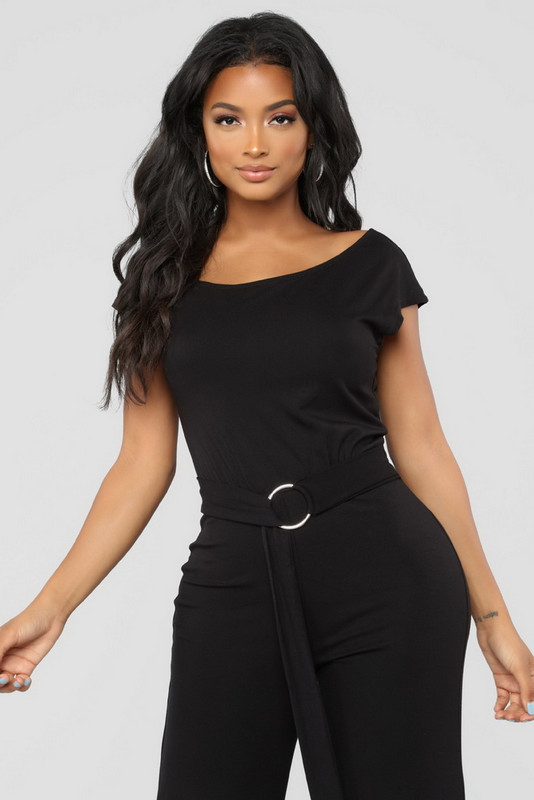 Ljetna moda širokih nogavica Elegantni kombinezoni Crni uredski kombinezoni kratkih rukava Ležerne široke kombinezone za igru za žene Combinaison Femme