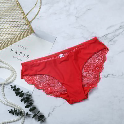Dámske čipkované nohavičky, sexy nohavičky pre ženy, slipy, spodná bielizeň, pohodlné dámske nohavičky, spodná bielizeň 13, jednofarebné