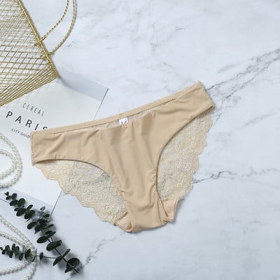 Dámske čipkované nohavičky, sexy nohavičky pre ženy, slipy, spodná bielizeň, pohodlné dámske nohavičky, spodná bielizeň 13, jednofarebné