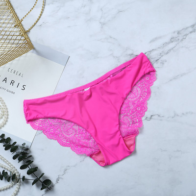 Dámske čipkované nohavičky, sexy nohavičky pre ženy, slipy, spodná bielizeň, pohodlné dámske nohavičky, spodná bielizeň 13, jednofarebné