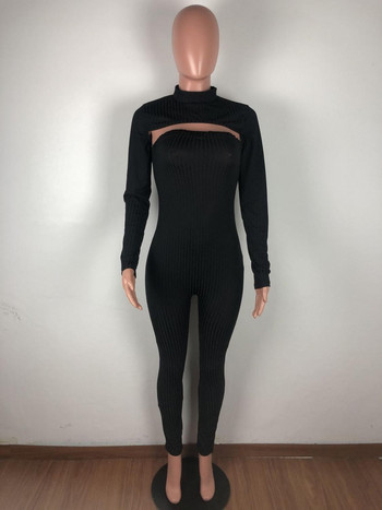Καλοκαιρινή πλεκτή ολόσωμη φόρμα 2020 Fitness Crop Top + Off Κολάν ώμου Body Neon Rompers Γυναικεία ολόσωμη φόρμα 2 τεμαχίων