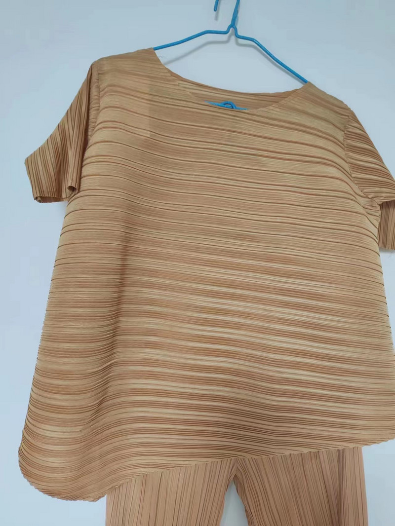 Pantaloni cămașă ținute de seară concert femei clasice plisate Marime mare Coreea de lux șic Pantaloni eleganti din două piese Set costum de petrecere